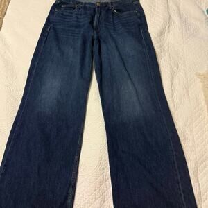 rag & bone Morgan Mid-Rise Wide Leg Jeans – Size 32